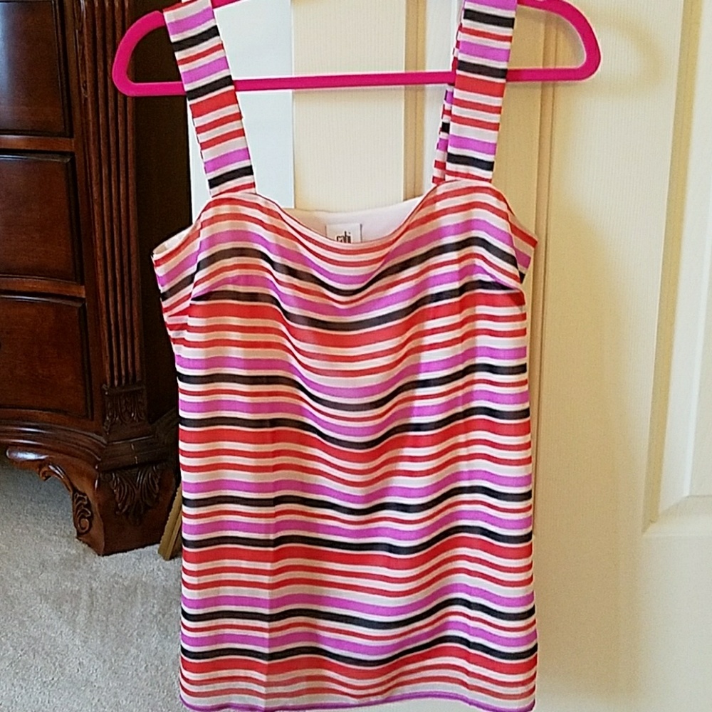 Cabi striped top size Small EUC